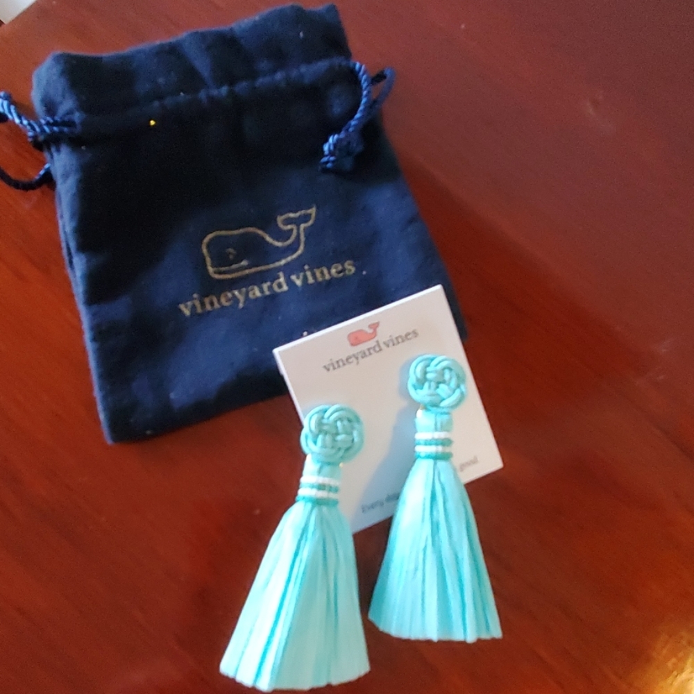 Vineyard Vines Tassel Earrings